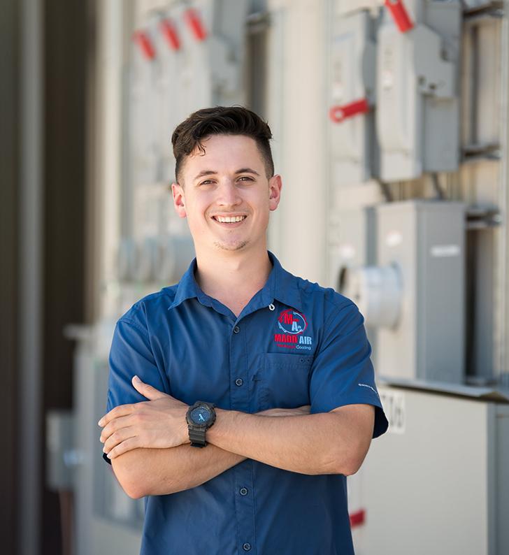 Justin Inglis - Madd Air's Lead HVAC Technician