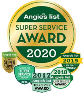2013 2016 Angie's List HVAC Super Service Award